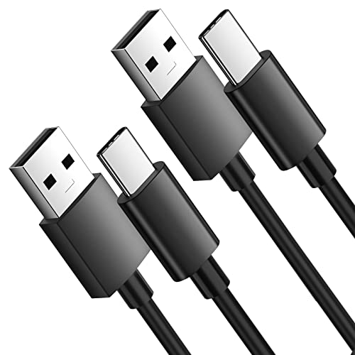 USB Typ-C Kabel 2Pcs,1M,USB C Kabel Schnelles Aufladen und Übertragen (10mm Stecker) für Blackview BV7100 BL8800 Pro BV7200 BV9200 BV8800 BV5200 Pro BL6000 Pro BL5000 BV6600 Pro Rugged Smartphones von ACAGET