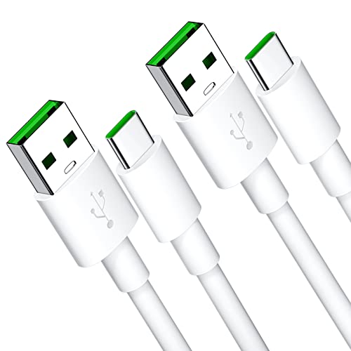 USB Typ C Kabel [2Stück ,1M],USB C Kabel 65W 6A SUPERVOOC Ladekabel für OPPO Find X3 Neo,65W Typ-C Kabel für OPPO Find X5 X3/2 Neo/Pro/Reno10/8/7/6/5 Pro,realme GT NEO 2 Pro/T3/3,OnePlus 12 11 10 Pro von ACAGET
