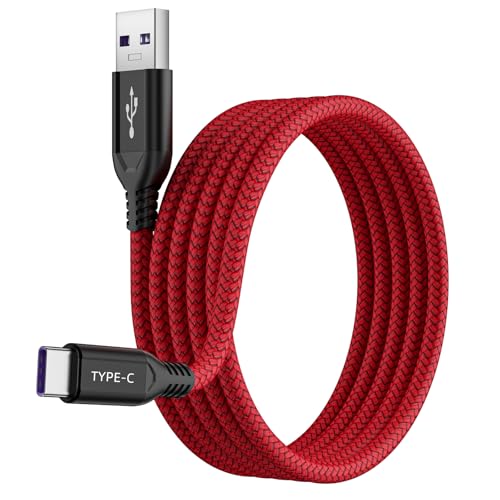 100 W USB C Kabel 6A SuperCharge für Honor Magic 7 200 Pro, 1,8 m Typ C Kabel, schnelles Laden und Synchronisieren, kompatibel mit Magic 7 6 Lite V3 V2 RSR 90 70 MagicPad2 400 Lite 5G X6b X7b Pad 9 von ACANDYA