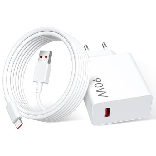 90W Schnellladegerät USB mit USB C Kabel 2M für Xiaomi von ACANDYA