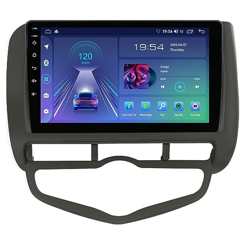 ACAVICA 2+32GB 9 Zoll Android 12 Radio für Honda Fit Jazz 2001-2008 GPS Navigator Sat NAV mit Wireless Carplay Bluetooth WiFi DSP USB FM Lenkradsteuerung von ACAVICA