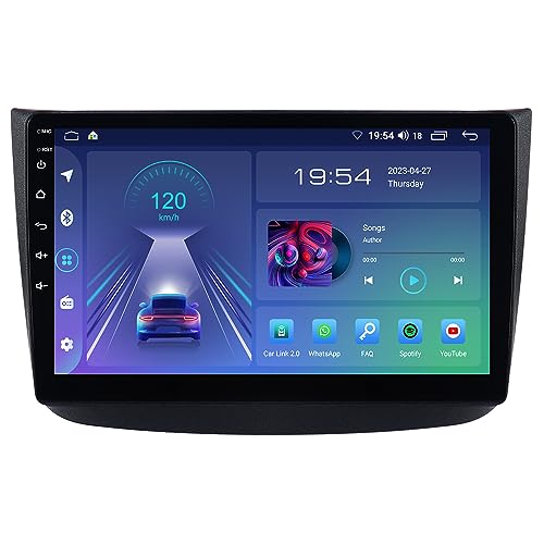 ACAVICA 2+32GB 9 Zoll Android 12 Radio für Mercedes Benz Vito Viano MK2 W639 2003-2013 GPS Navigator Sat NAV mit Wireless Carplay Bluetooth WiFi DSP USB FM Lenkradsteuerung (Radio) von ACAVICA