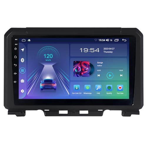 ACAVICA 2+32GB 9 Zoll Android 12 Radio für Toyota Aygo MK2 Citroen C1 Peugeot 108 GPS Navigator Sat NAV mit Wireless Carplay Bluetooth WiFi DSP USB FM Lenkradsteuerung (Radio für Toyota Aygo MK2) von ACAVICA