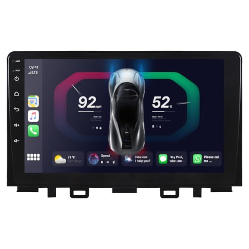ACAVICA 2+32GB 9 Zoll Android 13 Autoradio für Kia Rio MK4 YB/SC 2018-2023 Low-end Touch Screen Navigator GPS Car Radio Stereo mit Wireless Carplay Bluetooth WiFi DSP USB von ACAVICA