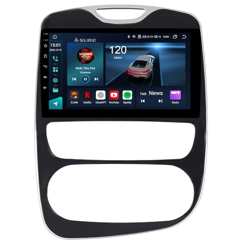 ACAVICA 4+64GB Android 13 Autoradio für Renault Clio MK4 2012-2018 Renault Zoe Stereo 8-Core GPS Navi mit Wireless CarPlay Android Auto Bluetooth 4G LTE WiFi ACAVICA 4+64GB Android 13 Autoradio für Renault Clio MK4 2012-2018 Renault Zoe Stereo 8-Core GPS Navi mit Wireless CarPlay Android Auto Bluetooth 4G LTE WiFi von ACAVICA