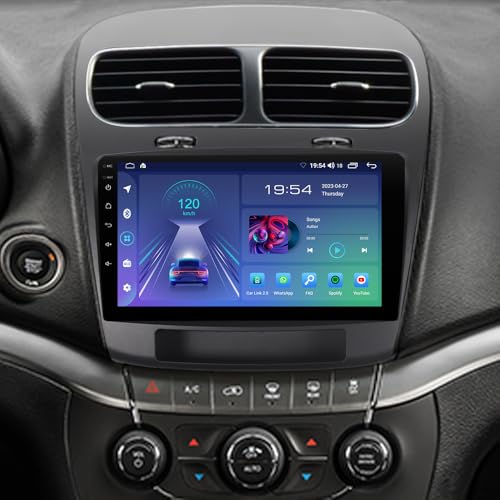 ACAVICA 9 Zoll Autoradio für Fia-t Freemont Dodge Journey 2011-2019 Android 13 2+32GB Wireless Carplay Android Auto Bluetooth Touchscreen Radio Car Stereo GPS WIFI (Autoradio für Dodge Journey) von ACAVICA