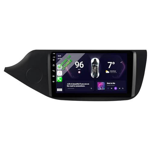 ACAVICA Android 12 Autoradio für Kia Ceed 2012–2017 Multimedia Stereo GPS Navigation mit Wireless Carplay Touchscreen 2+32 GB Bluetooth WiFi USB Lenkradsteuerung (Autoradio für Kia Ceed 2012-2017) von ACAVICA