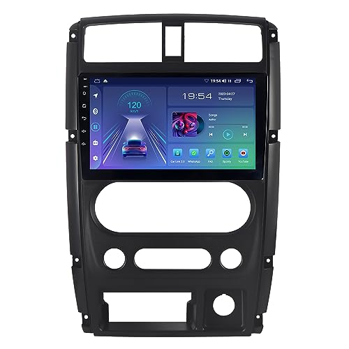 ACAVICA Android 12 Autoradio für Suzuki Jimny 3 2005–2017 9 Zoll Touchscreen 2+32 GB Stereo Sat NAV Multimedia-Player GPS mit kabellosem Carplay WiFi USB von ACAVICA