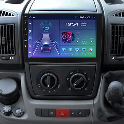 ACAVICA Autoradio für FIAT Ducato Citroen Jumper Relay Peugeot Boxer 2+32GB Android 13 Car Radio Touchscreen Bluetooth Stereo mit Wireless Carplay Android Auto WiFi DSP (Car Radio) von ACAVICA