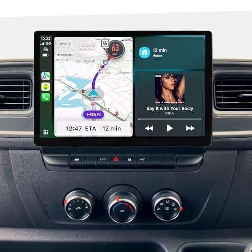 ACAVICA Autoradio für Renault Master 2019 bis 2023 – 13,1" QLED 2K Touchscreen, Android 14, 4G LTE, Wireless CarPlay Android Auto, DSP, Rückfahrkamera (13.1 Zoll Autoradio) von ACAVICA