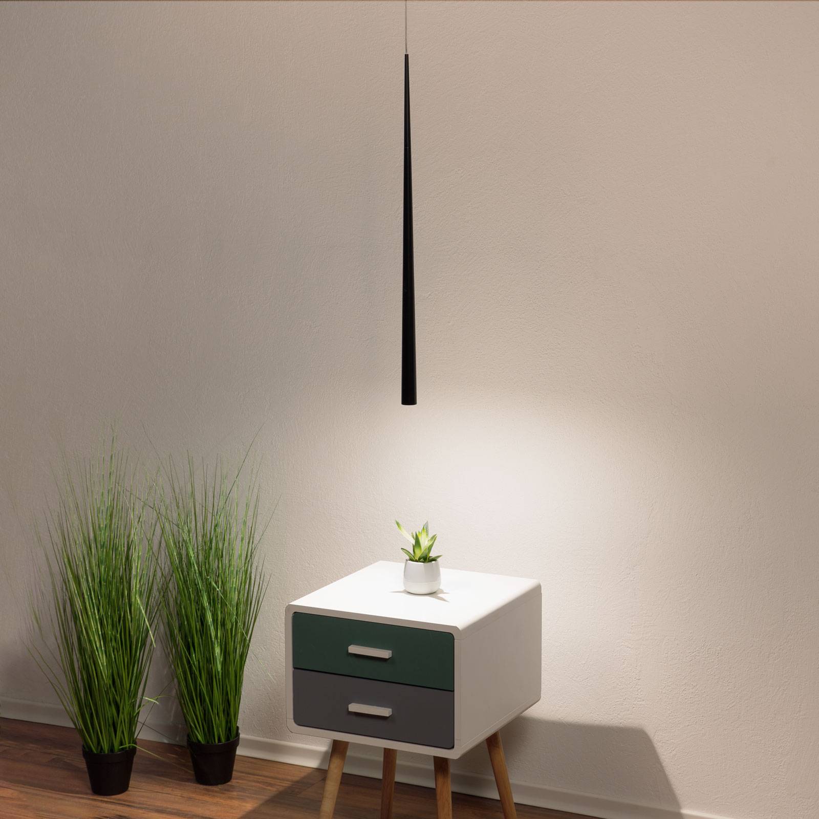 Bendis - schlanke LED-Pendellampe in Schwarz Bendis - schlanke LED-Pendellampe in Schwarz von ACB ILUMINACIÓN