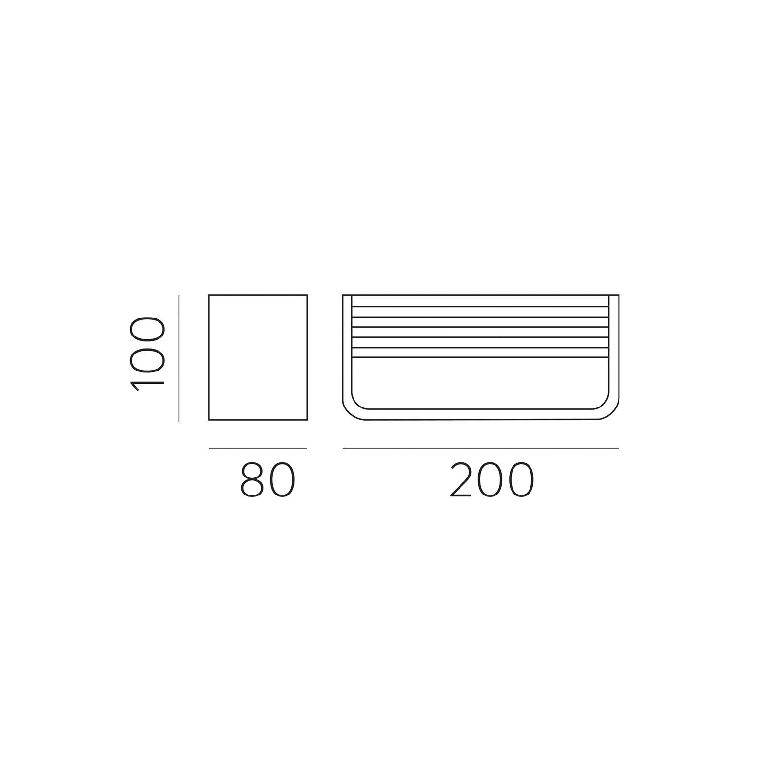 LED-Wandleuchte Icon, weiß, up/down, Breite 20 cm von ACB ILUMINACIÓN