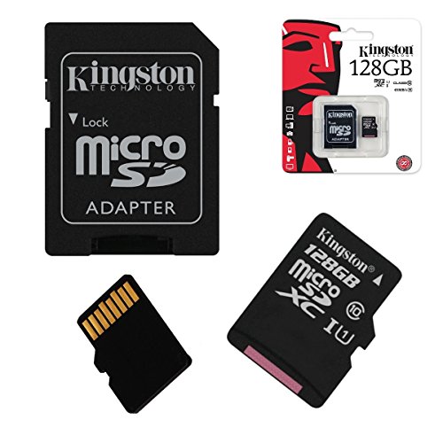 acce2s - Micro SD-Speicherkarte 128 GB Class 10 für HTC Desire 650-10 Lifestyle - 628-825 - 530-510 - 620-820 - Auge von ACCE2S