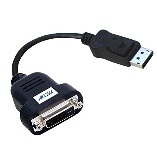 Accell B087B-005B-2 UltraAV DisplayPort to DVI-D Active Single-Link Adapter - AMD Eyefinity™ Certified von ACCELL