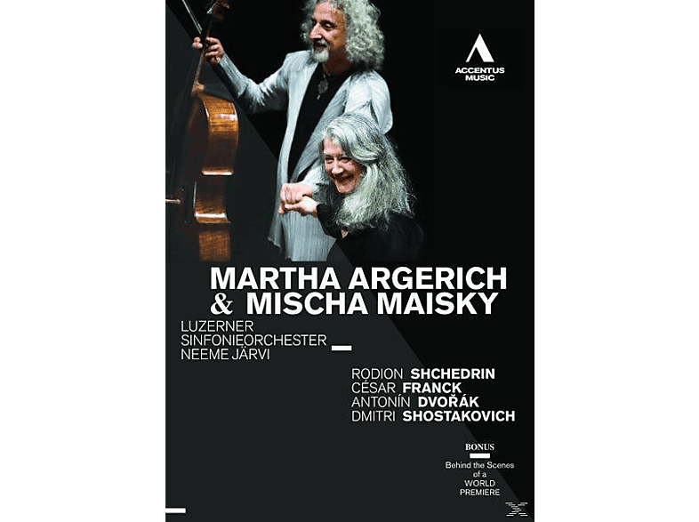 Argerich,Martha/Maisky,Mischa/Järvi,Neeme, Argerich/Maisky/Luzerner SO/Järvi - Martha Argerich & Mischa Maisky (DVD) von ACCENTUS