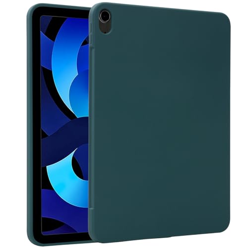 ACCEZZ Backcover,Softcase kompatibel mit iPad Air (2020), iPad Air 2022 - Dunkelgrün von ACCEZZ