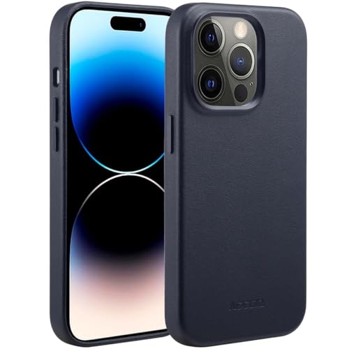 ACCEZZ Backcover kompatibel mit iPhone 14 Pro - Schwarz von ACCEZZ