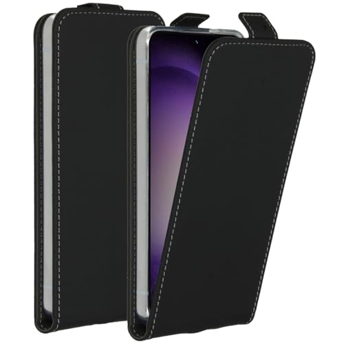ACCEZZ Flip Case für Samsung Galaxy S24 – Magnetverschluss & Kartenfach – Stoßfestes Kunstleder – Schlankes Design (Schwarz) ACCEZZ Flip Case für Samsung Galaxy S24 – Magnetverschluss & Kartenfach – Stoßfestes Kunstleder – Schlankes Design (Schwarz) von ACCEZZ