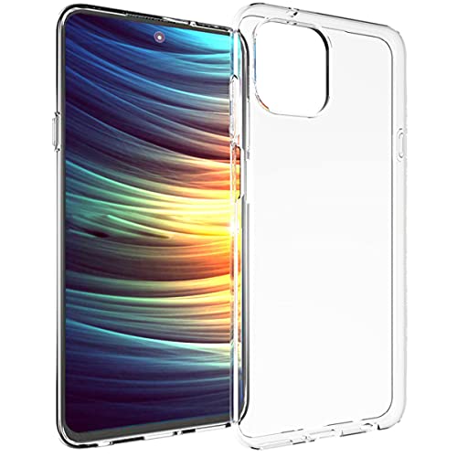 ACCEZZ kompatibel mit Motorola Edge 20 Lite Hülle – Clear Backcover Silikon Case – Softcase Handyhülle in Transparent/Durchsichtig [Dünn, Anti-Rutsch] von ACCEZZ