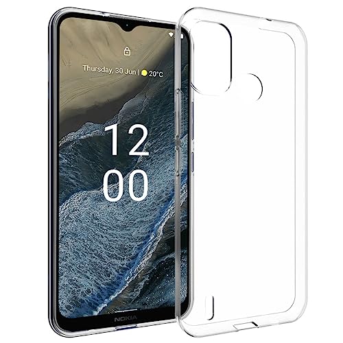 ACCEZZ kompatibel mit Nokia G11 Plus Hülle – Clear Backcover Silikon Case – Softcase Handyhülle in Transparent/Durchsichtig [Dünn, Anti-Rutsch] von ACCEZZ