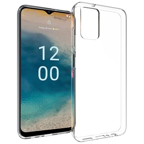 ACCEZZ kompatibel mit Nokia G22 Hülle – Clear Backcover Silikon Case – Softcase Handyhülle in Transparent/Durchsichtig [Dünn, Anti-Rutsch] von ACCEZZ