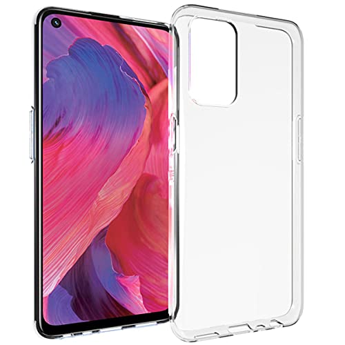 ACCEZZ kompatibel mit Oppo A74 (5G), Oppo A54 (5G) Hülle – Clear Backcover Silikon Case – Softcase Handyhülle in Transparent/Durchsichtig [Dünn, Anti-Rutsch] von ACCEZZ