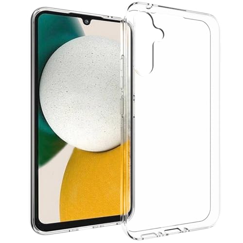 ACCEZZ kompatibel mit Samsung Galaxy A34 (5G) Hülle – Clear Backcover Silikon Case – Softcase Handyhülle in Transparent/Durchsichtig [Dünn, Anti-Rutsch] von ACCEZZ