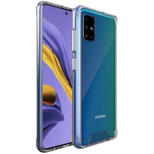 ACCEZZ kompatibel mit Samsung Galaxy A51 Hülle – Xtreme Impact Back Cover – Hardcase Handyhülle in Transparent/Durchsichtig [Fallschutz bis 1.2m, Dünn] von ACCEZZ