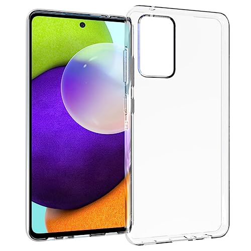ACCEZZ kompatibel mit Samsung Galaxy A52(4G/5G)/A52s Hülle – Clear Backcover Silikon Case – Softcase Handyhülle in Transparent/Durchsichtig [Dünn, Anti-Rutsch] von ACCEZZ