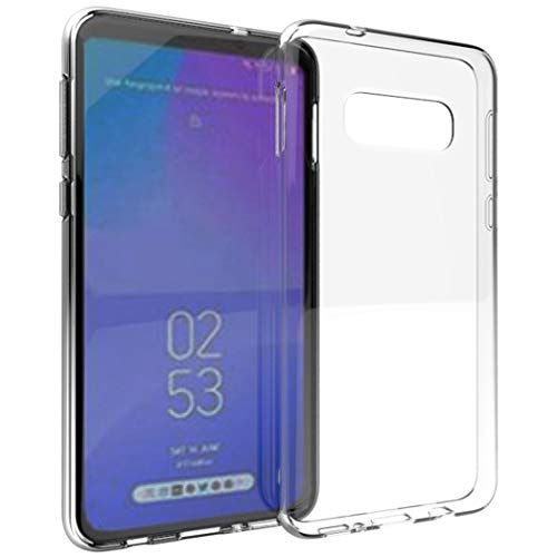 ACCEZZ kompatibel mit Samsung Galaxy S10e Hülle – Clear Backcover Silikon Case – Softcase Handyhülle in Transparent/Durchsichtig [Dünn, Anti-Rutsch] von ACCEZZ