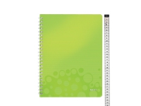 Notizbuch leitz wow, a4, liniert, grün von ACCO Brands