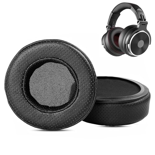 ACCOUTA Ohrpolster kompatibel mit OneOdio Pro-50 Over-Ear Kopfhörern, Ersatz-Ohrpolster mit atmungsaktivem, weicherem Proteinleder und Memory-Schaum von ACCOUTA