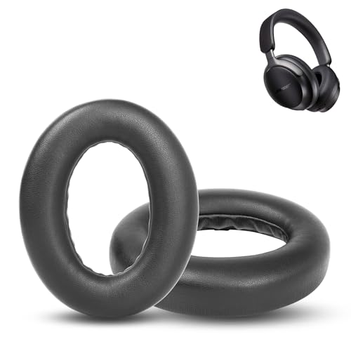ACCOUTA Premium Ersatz-Ohrpolster Kompatibel mit Bose QuietComfort Ultra Kopfhörer Ohrpolster mit weicherem Proteinleder und Memory-Schaumstoff von ACCOUTA
