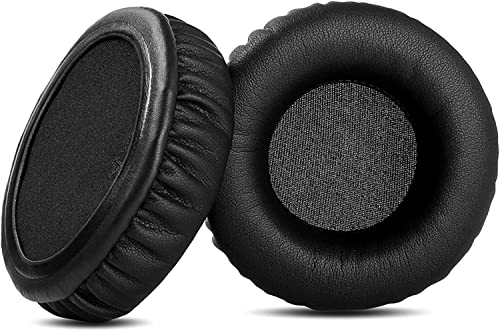 ACCOUTA Professionelle Ersatz-Ohrpolster, kompatibel mit Beyerdynamic DT1350 DT1350G Kopfhörern, Ohrpolster mit weichem Proteinleder/Memory-Schaum von ACCOUTA
