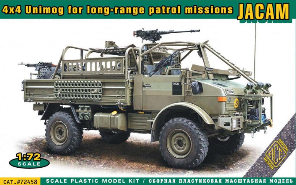 4x4 Unimog for long-range Patrol Missions JACAM von ACE
