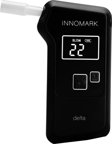 ACE INNOMARK delta Alkoholtester Schwarz 0.07 bis 4.00 ‰ inkl. Display von ACE