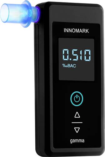 ACE INNOMARK gamma Alkoholtester Schwarz 0.07 bis 4.00 ‰ inkl. Display von ACE