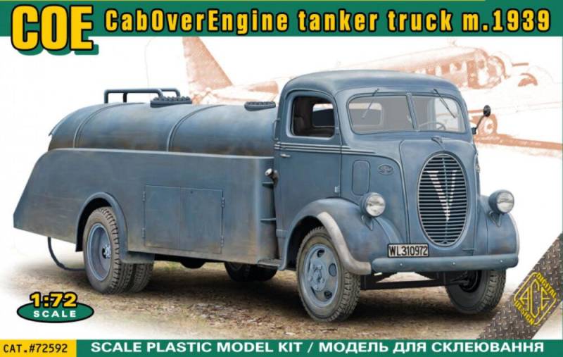 COE (CabOverEngine) tanker truck m.1939 von ACE