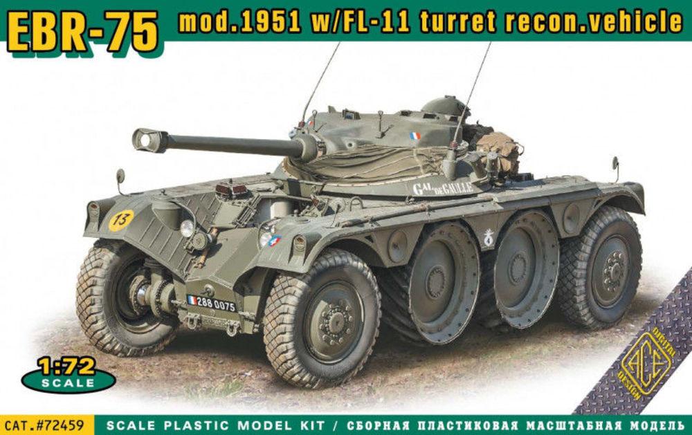 EBR-75 mod.1951 w/FL-11 turret recon. vehicle von ACE