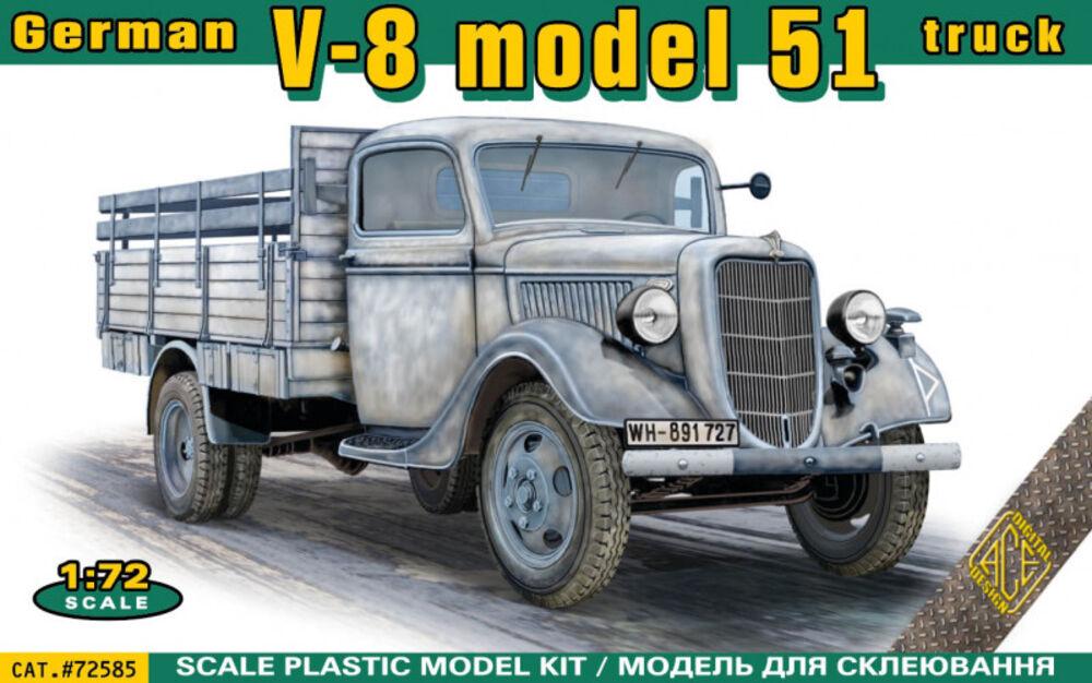 V-8 model 51 German truck von ACE