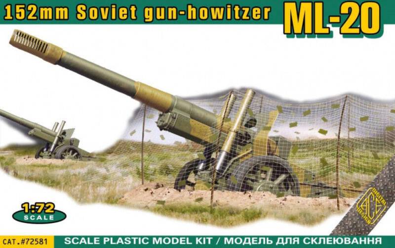 WWII ML-20 Soviet 152mm gun-howitzer von ACE