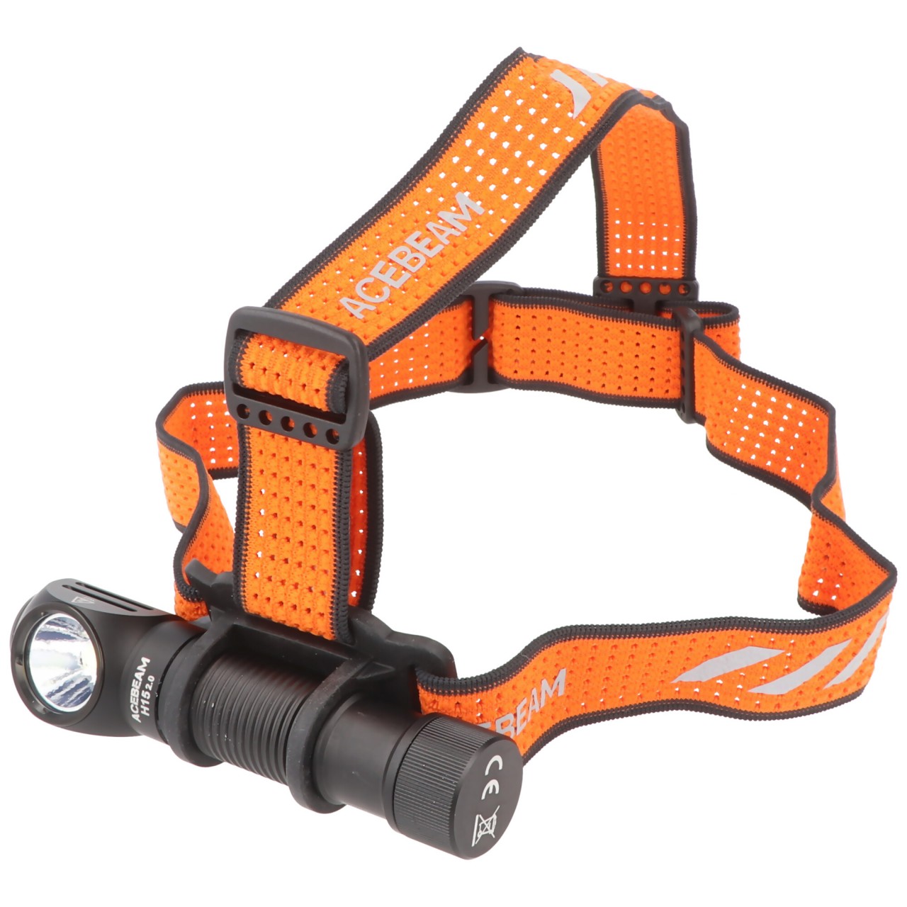 AceBeam H15 2.0 LED-Stirnleuchte und LED-Taschenlampe in einem, mit 2.800 Lumen, zwei Lichtquellen, inkl. 18650 Li-Ion Akku 3100mAh von ACEBEAM