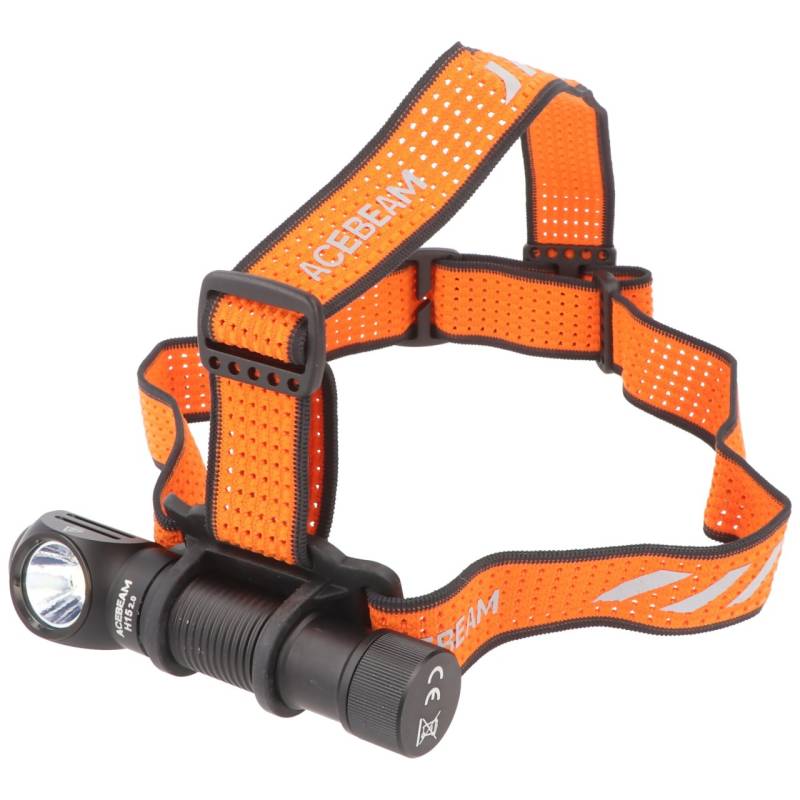 AceBeam H15 2.0 LED-Stirnleuchte und LED-Taschenlampe in einem, mit 2.800 Lumen, zwei Lichtquellen, inkl. 18650 Li-Ion Akku 3100mAh von ACEBEAM