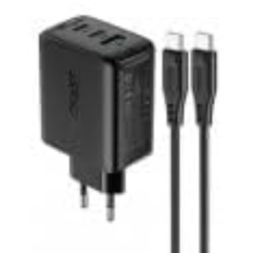 ACEFAST Wall Charger A13 PD 65 W, 2 x USB-C + USB (schwarz) von ACEFAST