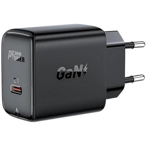 ACEFAST Wandladegerät A21 30W GaN USB-C (schwarz) von ACEFAST