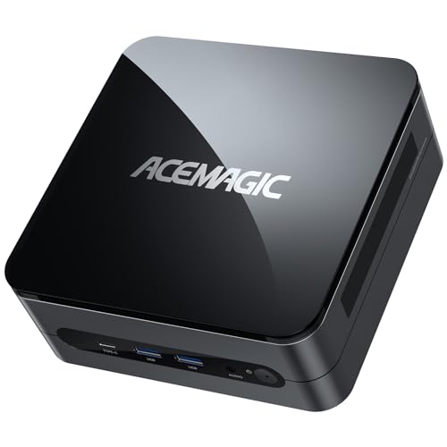 ACEMAGIC F1A Mini PC, Ιntel i9-12900H (14C/20T, bis zu 5.0GHz), 32GB DDR4 1TB PCIe4.0 NVME SSD, Mini Desktop PC with Xe Graphics 96EUs | WiFi6 | 4K UHD | Win11 | Type-C von ACEMAGIC