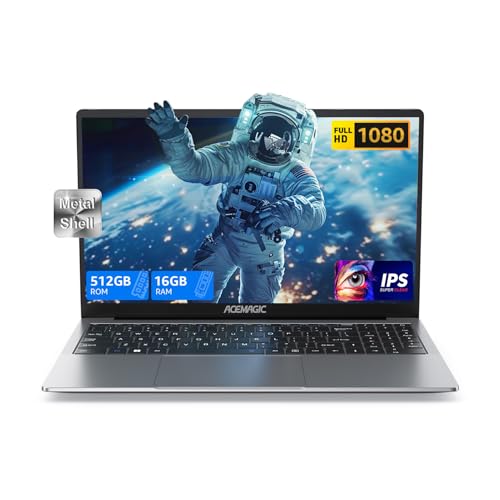 ACEMAGIC Laptop Computer 15.6 inch - Quad-Core N-95 Processor Notebook Laptops Up to 3.4GHz (Beat N5095),16GB DDR4 512GB SSD Student Laptop with Metal Body Support WiFi, BT5.0 von ACEMAGIC