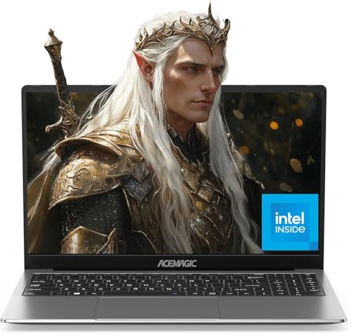 ACEMAGIC Ordenador Portable 15,6 Zoll Alder Lake N-95 3,6 GHz 16 GB Ram DDR4 512 GB SSD 1920 x 1080 FHD Laptop Office BT5.0, WiFi USB3.2 Typ C von ACEMAGIC