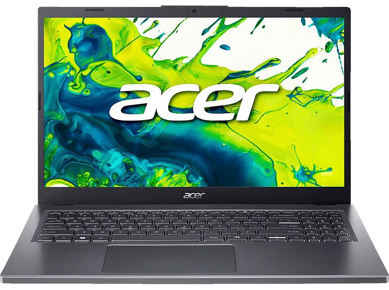 ACER Aspire 15 (A15-51M-51SZ) mit Tastaturbeleuchtung, Notebook, 15,6 Zoll Display, Intel® Core™ 5,120U Prozessor, 16 GB RAM, 512 SSD, UHD Graphics, Steel Gray, Windows 11 Home von ACER
