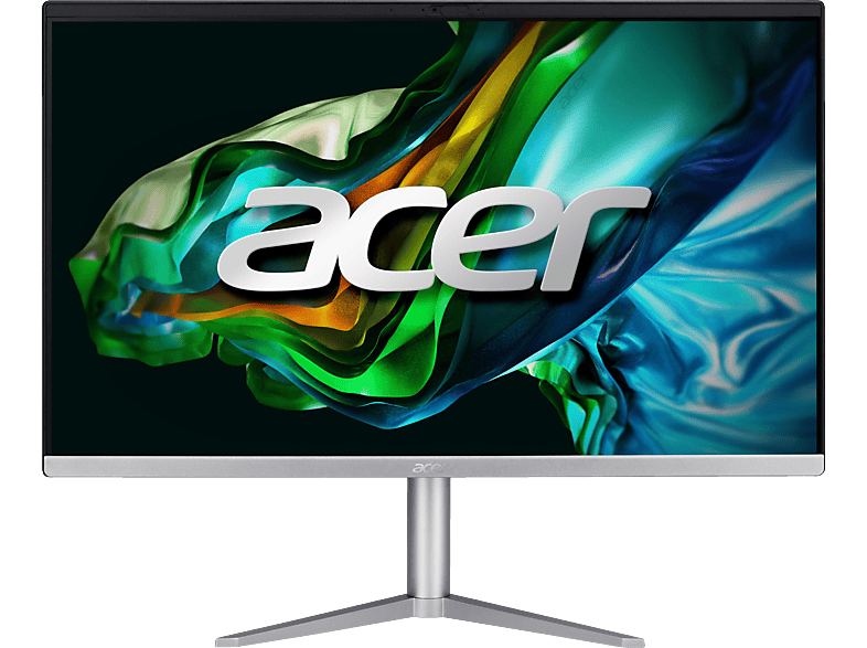 ACER Aspire C24-1300, All-in-One PC, mit 23,8 Zoll Display, AMD Ryzen™ 3 7320U Prozessor, 8 GB RAM, 256 SSD, AMD, UHD Graphics, Schwarz / Silber Windows 11 Home (64 Bit) von ACER